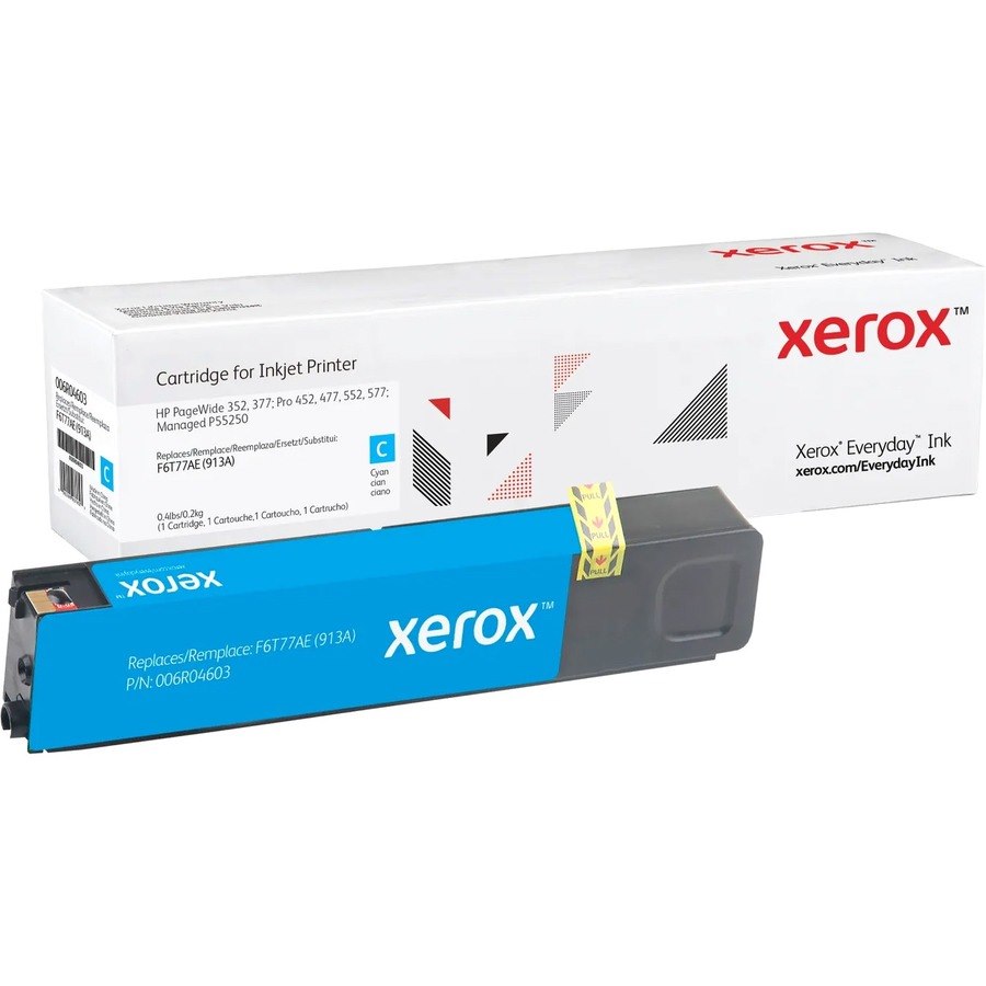 Xerox Everyday Standard Yield Laser Toner Cartridge - Alternative for HP 913A (F6T77AE) - Cyan Pack