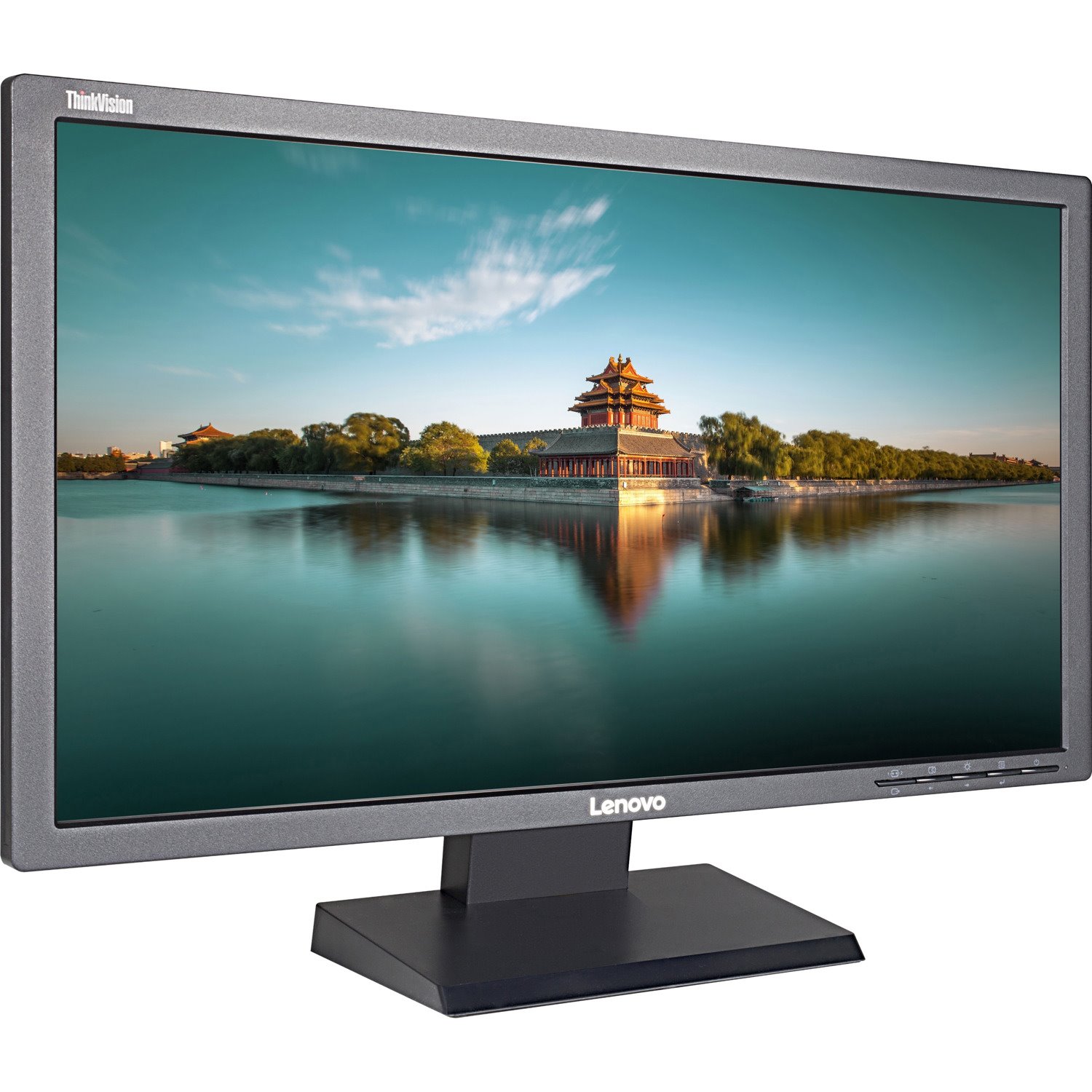 Lenovo ThinkVision T2220 Full HD LCD Monitor - 16:9 - Raven Black