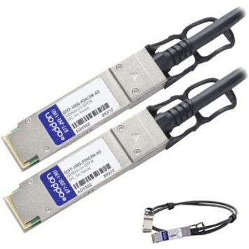 AddOn MSA and TAA Compliant 100GBase-CU QSFP28 to QSFP28 Direct Attach Cable (Passive Twinax, 3m)