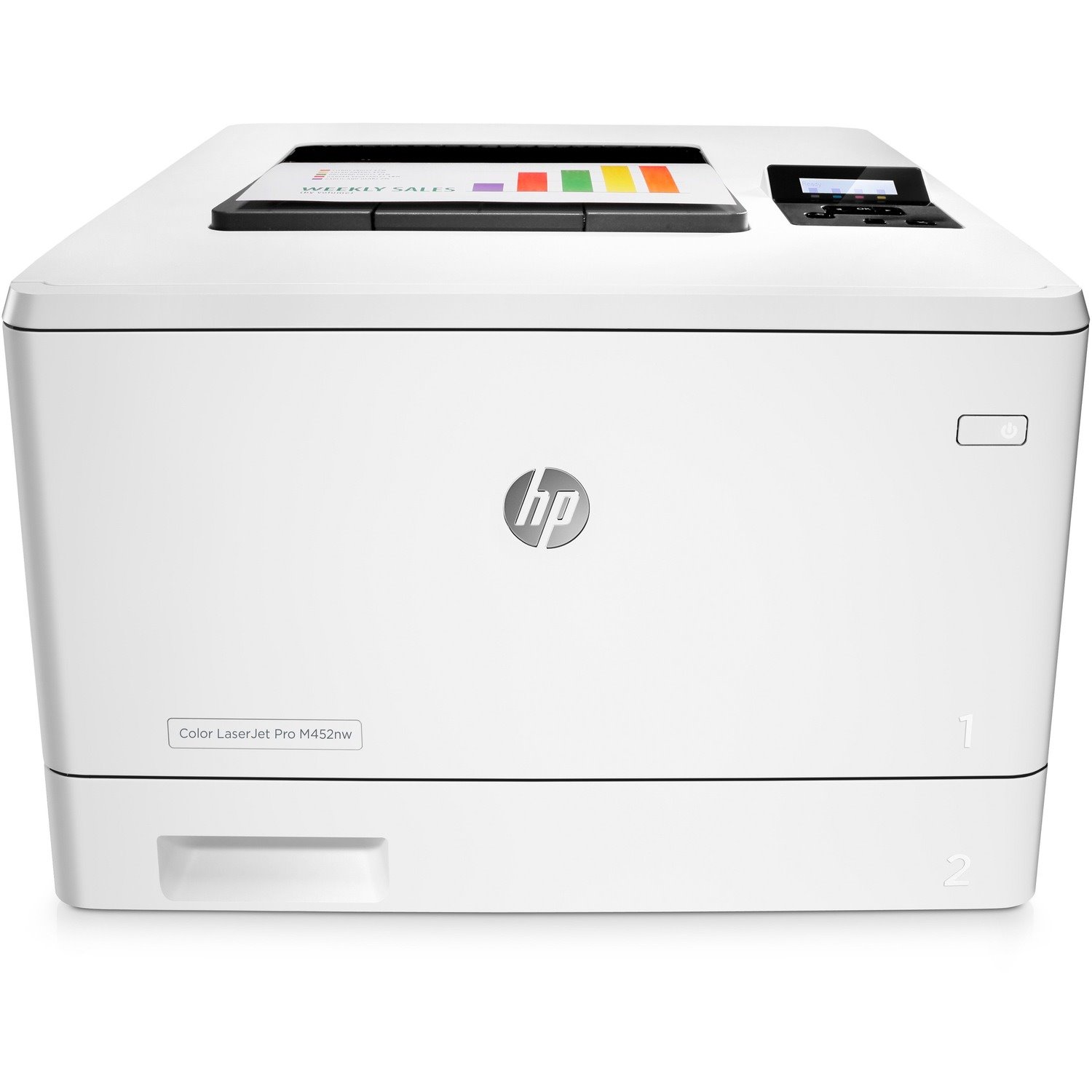 HP LaserJet Pro M452NW Desktop Laser Printer - Colour