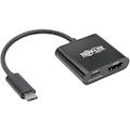 Tripp Lite by Eaton USB C to HDMI Adapter Converter w/ PD Charging 4K USB Type C to HDMI