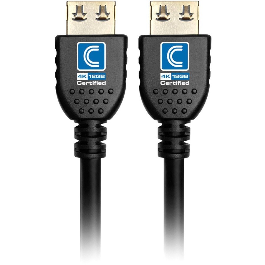 Comprehensive NanoFlex&trade; Pro AV/IT Integrator Series&trade; Active 4K 18G High Speed HDMI Cable Jet Black 20ft