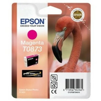 Epson T0873 Original Inkjet Ink Cartridge - Magenta - 1 Pack