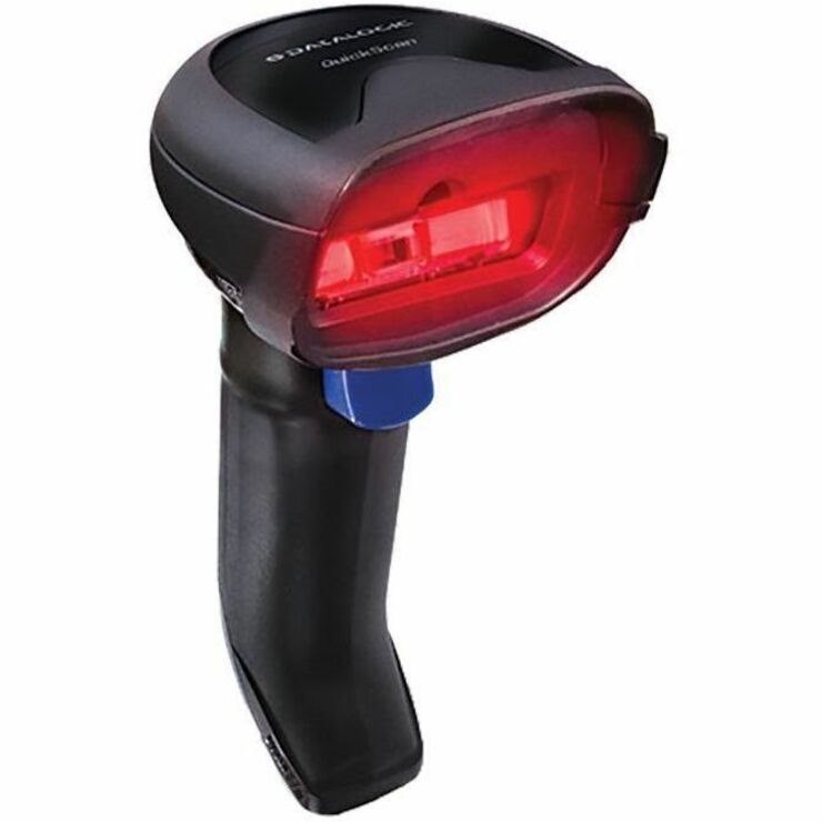 Datalogic QuickScan I QD2220-BK Retail, Industrial, Commercial Service, Hospitality, Government Handheld Barcode Scanner - Cable Connectivity - Black
