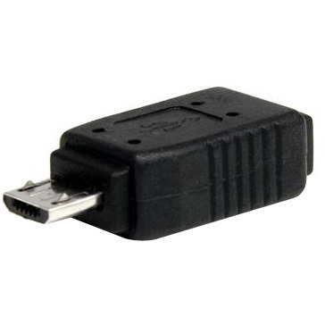 StarTech.com USB 2.0 Adapter - Micro USB (M) - Mini USB (F) - USB 2.0 -Adapter