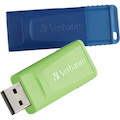 16GB Store 'n' Go&reg; USB Flash Drive - 2pk - Blue, Green