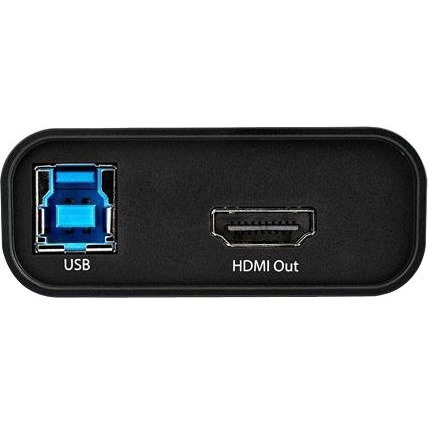 StarTech.com HDMI to USB C Video Capture Device UVC 1080p 60fps - External USB 3.0 HDMI Audio/Video Capture/Live Streaming - HDMI Recorder