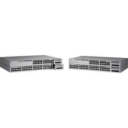 Cisco Catalyst 9200 C9200L-48PXG-4X 48 Ports Manageable Ethernet Switch - Gigabit Ethernet, 10 Gigabit Ethernet - 10/100/1000Base-T, 10GBase-T