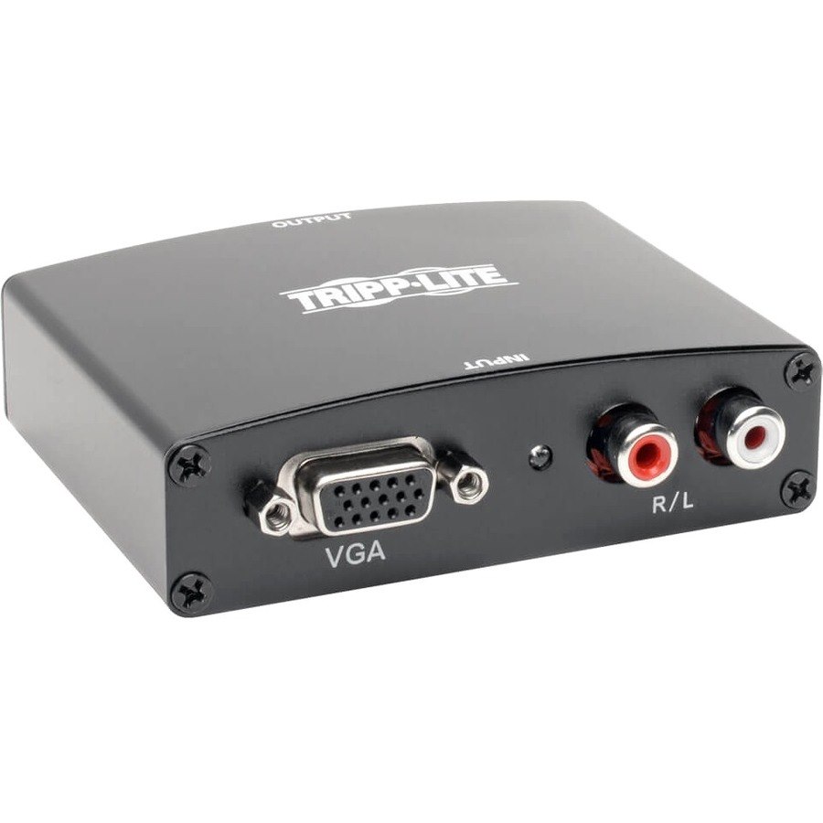 Tripp Lite by Eaton VGA with Audio to HDMI Converter, Adapter for Stereo Audio and Video