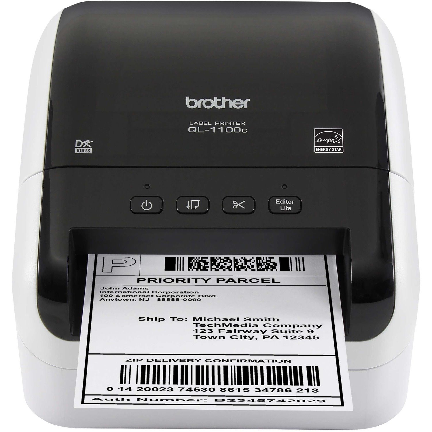 Brother QL-1100C Wide Format, Professional Label Printer