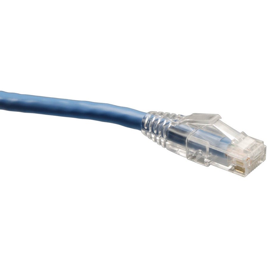 Eaton Tripp Lite Series Cat6 Gigabit Solid Conductor Snagless UTP Ethernet Cable (RJ45 M/M), PoE, Blue, 175 ft. (53.34 m)