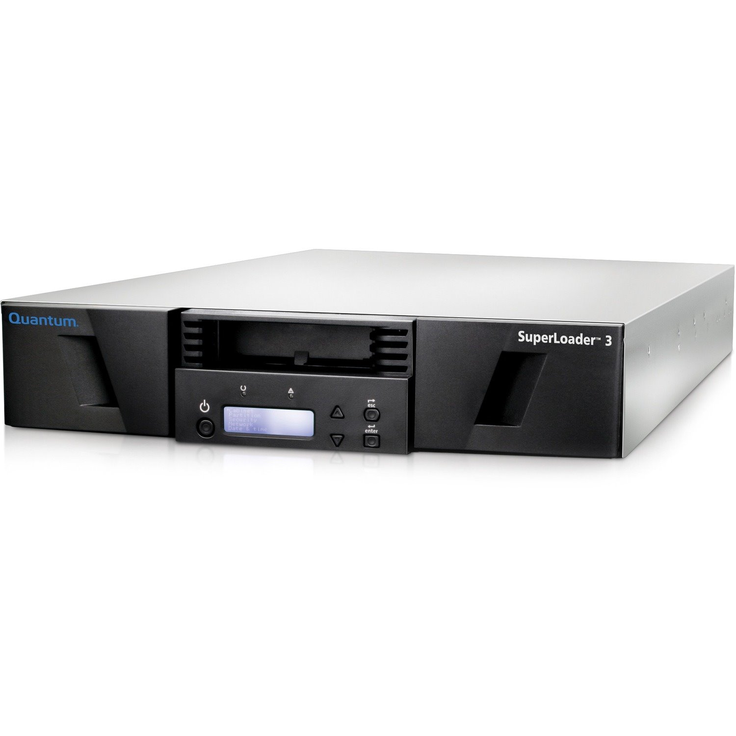 Quantum SuperLoader 3 Tape Autoloader - 1 x Drive/8 x Cartridge Slot - LTO-6 - 2U - Rack-mountable