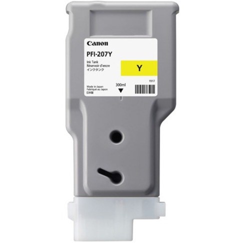 Canon 207Y Original Inkjet Ink Cartridge - Yellow - 1 Pack