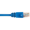 Black Box CAT5e Value Line Patch Cable, Stranded, Blue, 2-ft. (0.6-m), 10-Pack