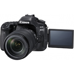 Canon EOS 80D 24.2 Megapixel Digital SLR Camera with Lens - 18 mm - 55 mm