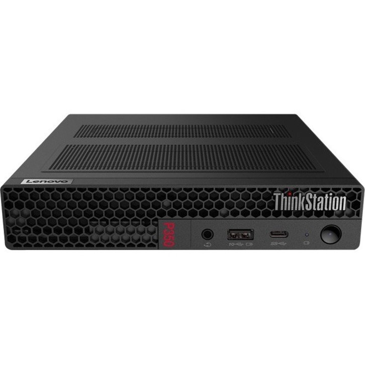 Lenovo ThinkStation P350 30EF0012US Workstation - 1 x Intel Core i9 11th Gen i9-11900T - 16 GB - 512 GB SSD - Tiny - Raven Black