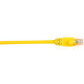 Black Box CAT5e Value Line Patch Cable, Stranded, Yellow, 15-ft. (4.5-m), 10-Pack