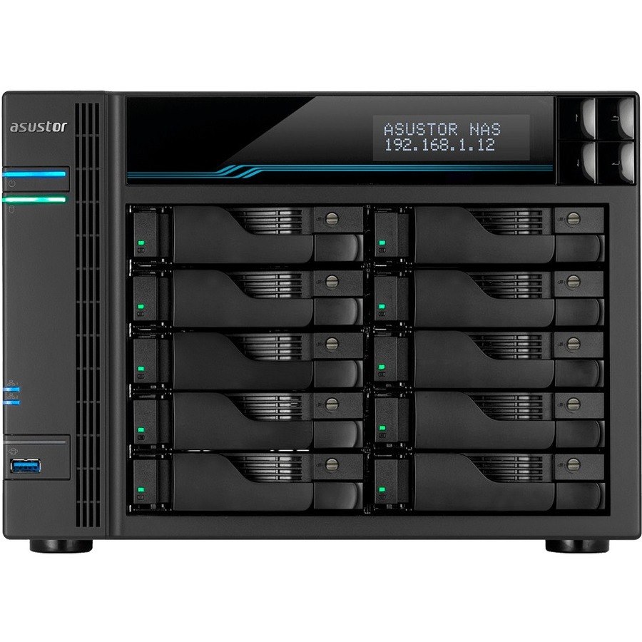 ASUSTOR Lockerstor 10 Pro AS7110T SAN/NAS Storage System