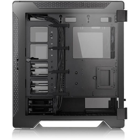 Thermaltake A500 Aluminum TG Computer Case - Mini ITX, Micro ATX, ATX Motherboard Supported - Mid-tower - SPCC, Aluminium - Black, Space Gray