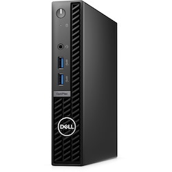 Dell OptiPlex 7000 7010 Desktop Computer - Intel Core i5 13th Gen i5-13500T - 16 GB - 512 GB SSD - Micro PC - Black