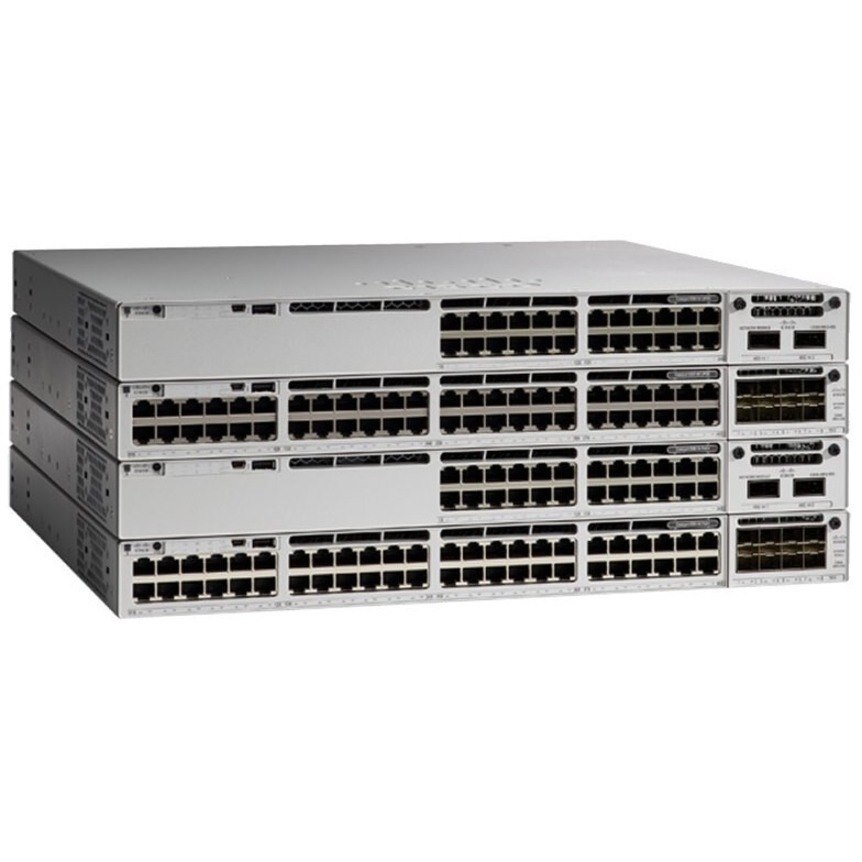 Cisco Catalyst 9300 C9300-48P 48 Ports Manageable Ethernet Switch - Gigabit Ethernet - 10/100/1000Base-T - Refurbished
