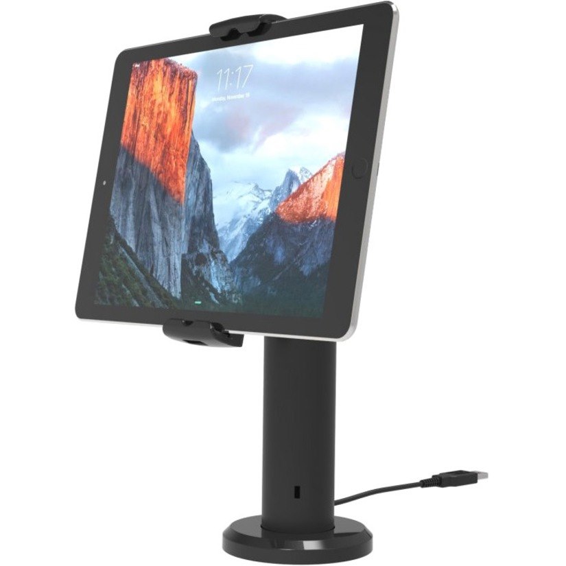 Compulocks Universal Tablet Cling Rise Tilting Kiosk 8" Black