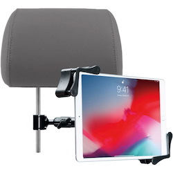 CTA Digital Vehicle Headrest Flex Mount for 7-14 Inch Tablets, including iPad 10.2-inch (7th/ 8th/ 9th Generation)