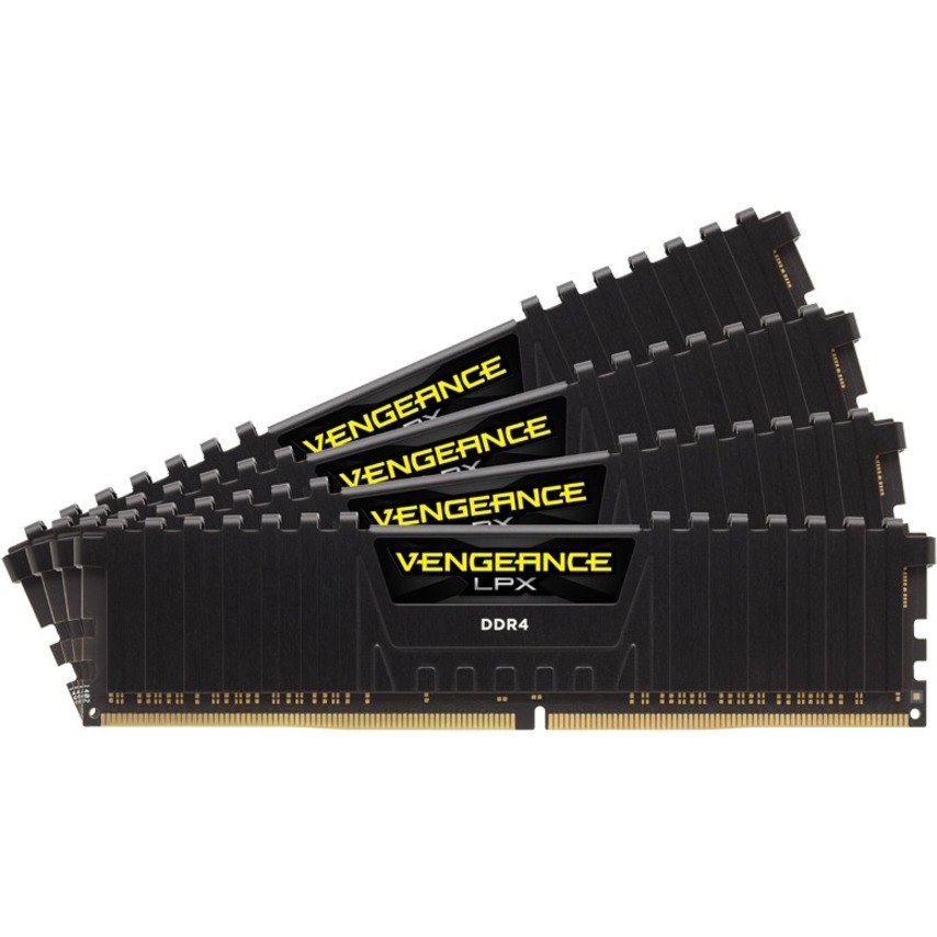 Corsair Vengeance LPX RAM Module - 32 GB (4 x 8GB) - DDR4-2666/PC4-21300 DDR4 SDRAM - 2666 MHz - CL16 - 1.20 V