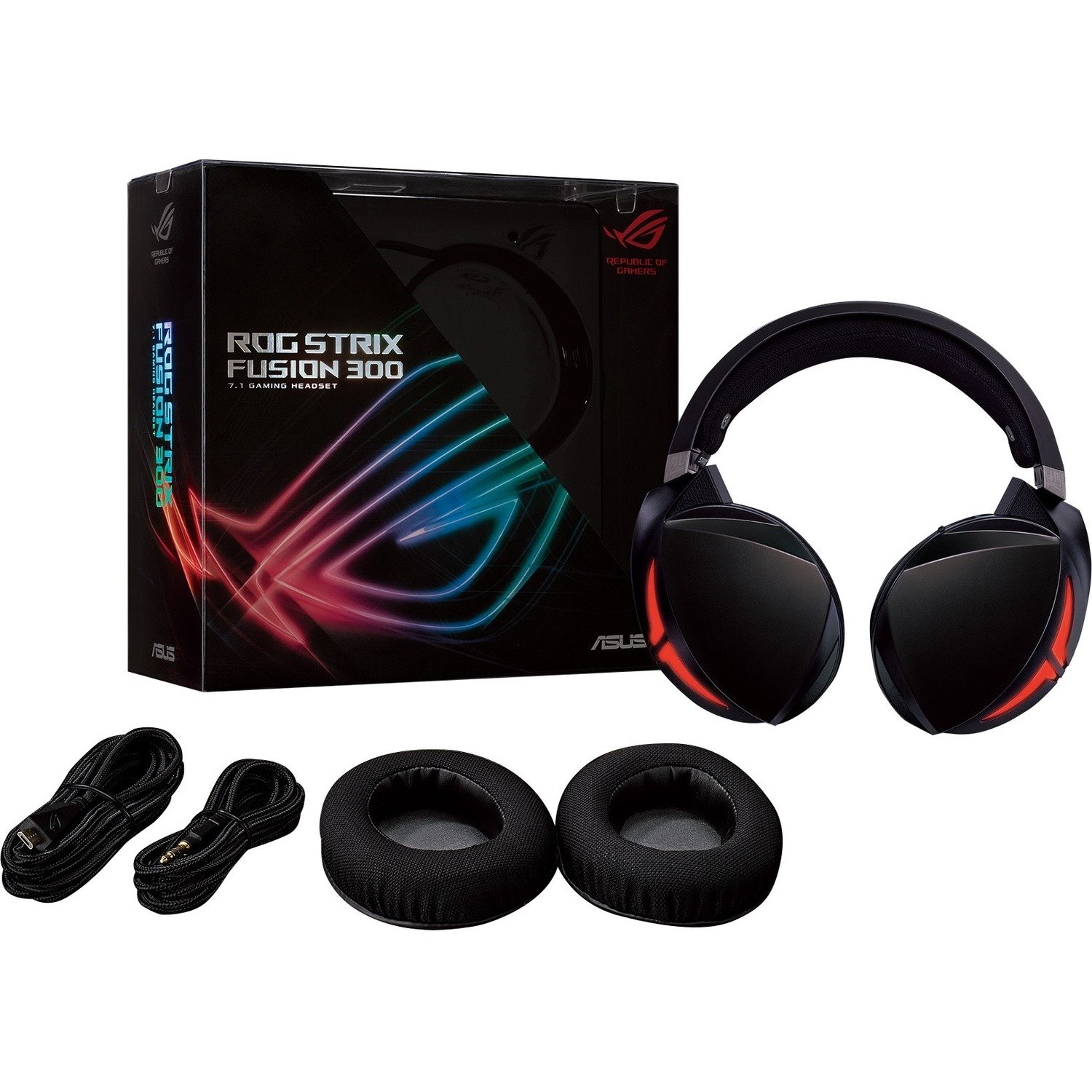 Asus ROG Strix Fusion 300 Wired Over-the-head Stereo Gaming Headset