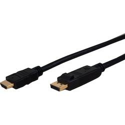 Comprehensive Standard Series DisplayPort to HDMI High Speed Cable 15ft