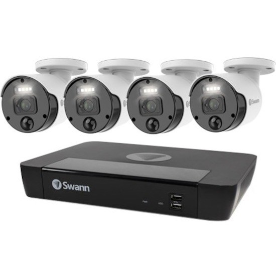 Swann Master-Series 4 Camera 8 Channel NVR Security System - 2 TB HDD