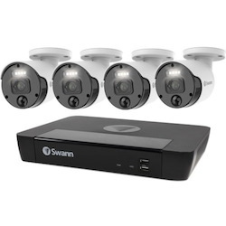 Swann Master SWNVK-876804 5 Megapixel 8 Channel Night Vision Wired Video Surveillance System 2 TB HDD