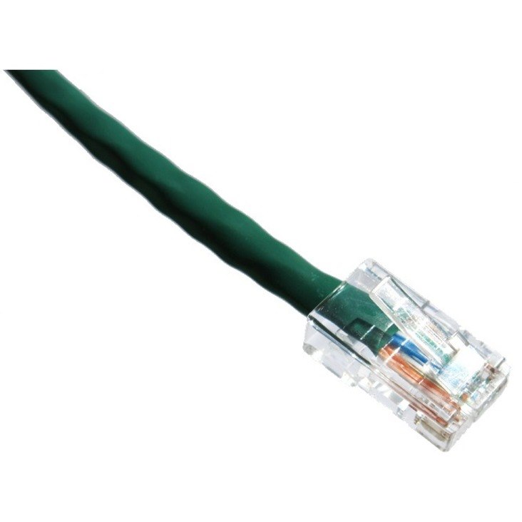 Axiom 18-INCH CAT6 550mhz Patch Cable Non-Booted (Green)