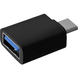 V7 Black USB Adapter USB-C Male to USB 3.1 Female