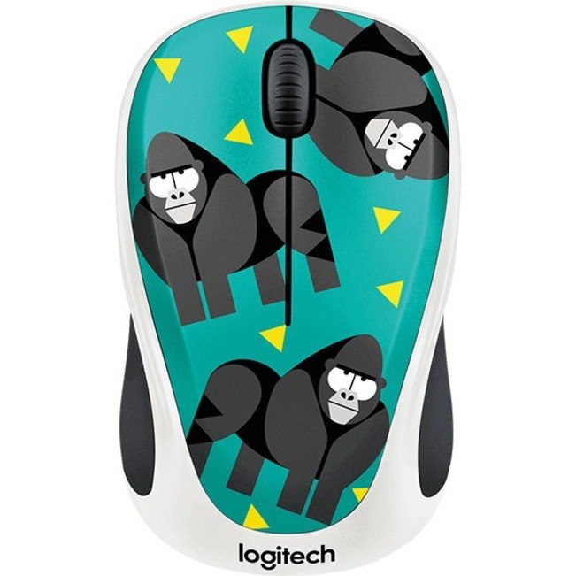 Logitech Party Collection M238 Mouse - Radio Frequency - USB - Optical - 3 Button(s)