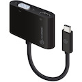 Alogic 2-in-1 USB-C to HDMI VGA Adapter - Male to 2-Female - Premium Series