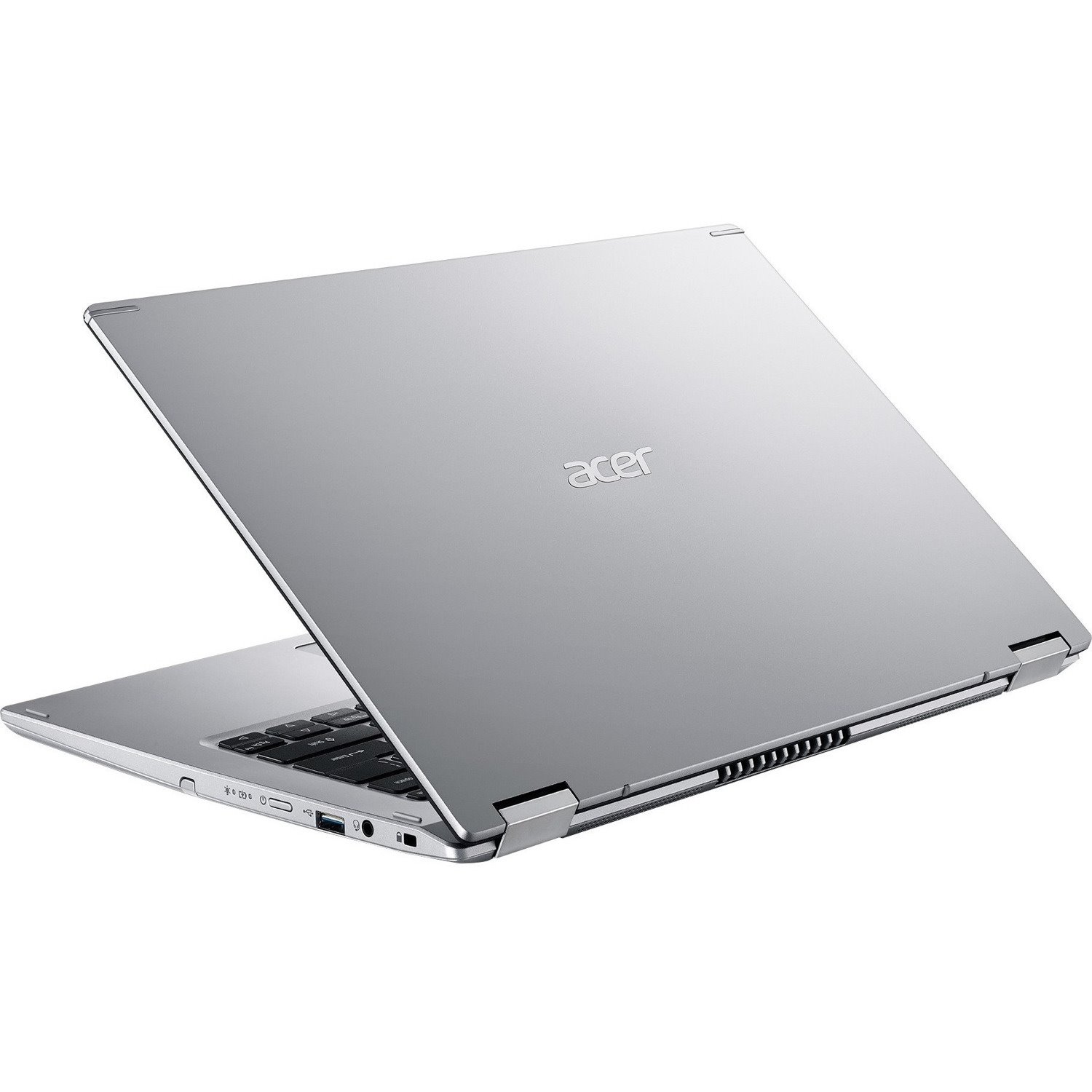 Acer Spin 3 SP314-54N SP314-54N-56SZ 14" Touchscreen Convertible 2 in 1 Notebook - Full HD - Intel Core i5 10th Gen i5-1035G4 - 8 GB - 256 GB SSD - English Keyboard - Pure Silver