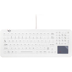 iKey Cleanable Sealed Medical Keyboard with Touchpad