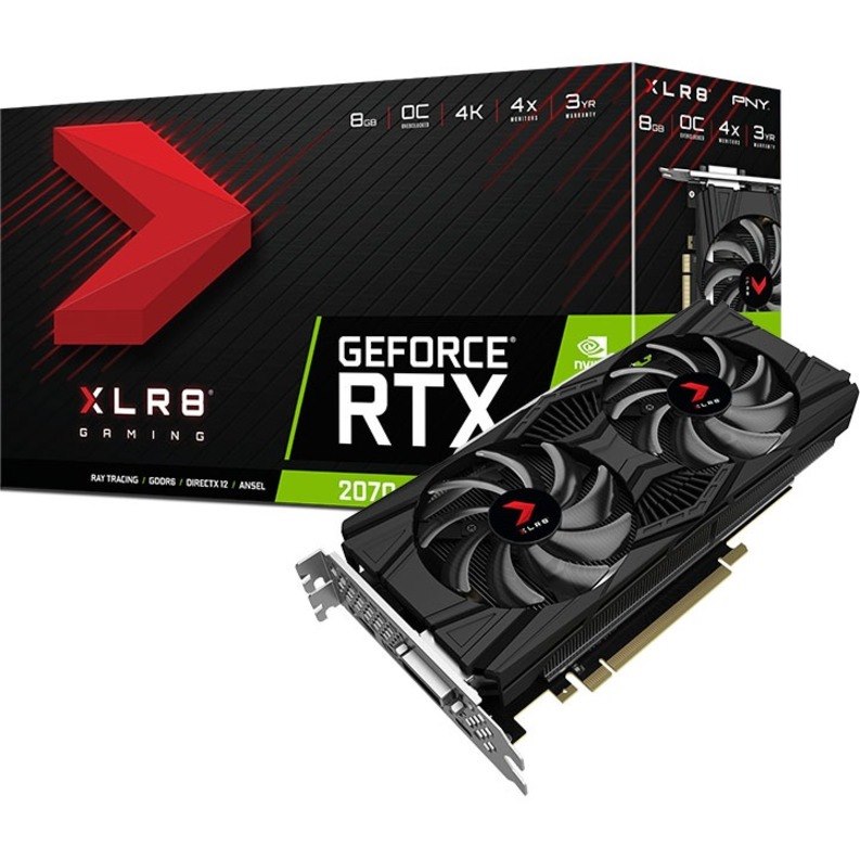 PNY NVIDIA GeForce RTX 2070 Graphic Card - 8 GB GDDR6