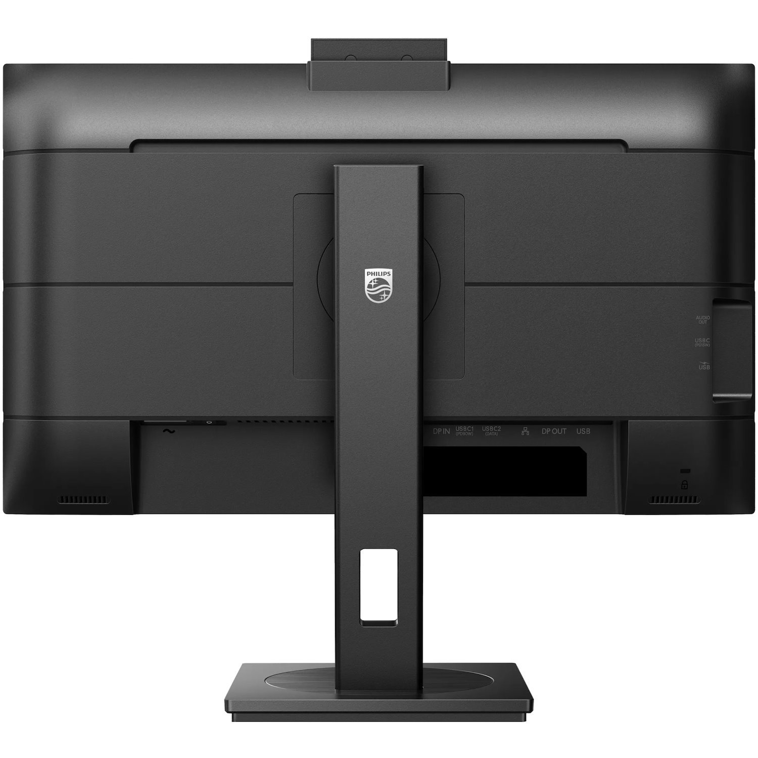 Philips 27B1U5601H 27" Class Webcam WQHD LCD Monitor - 16:9 - Textured Black