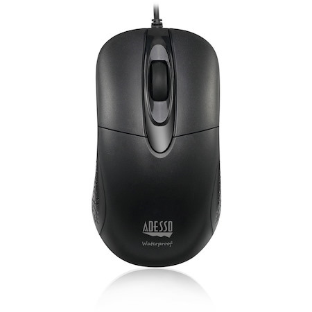 Adesso iMouse W4 Mouse - USB - Optical - 3 Button(s) - Black