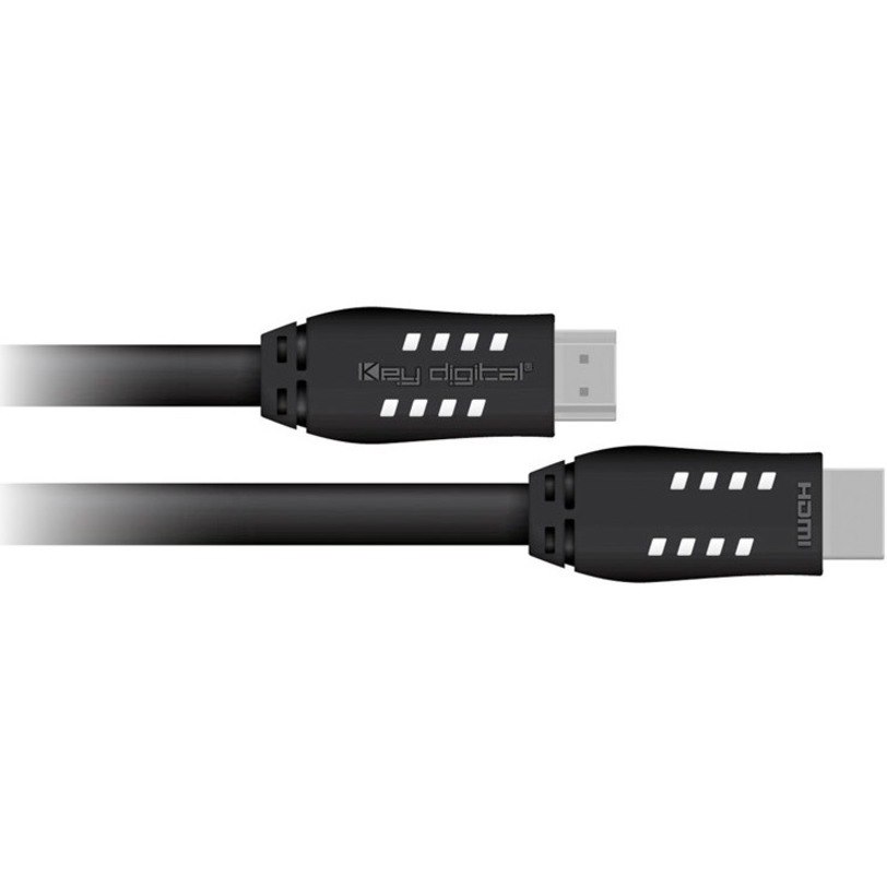 Key Digital 12 ft. HDMI Cable (4K@60Hz/18G/444/CL3/FT4, 26AWG)