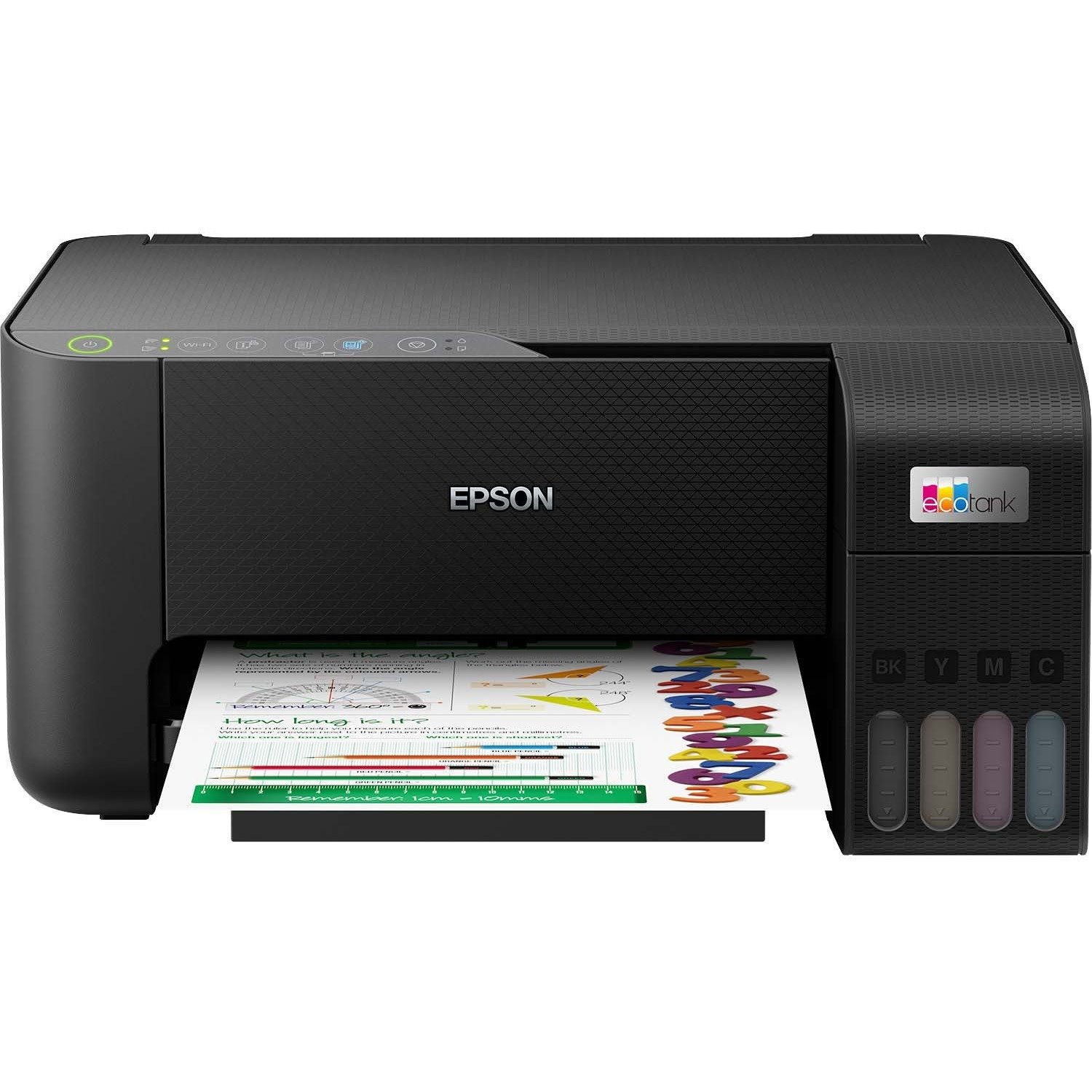 Epson EcoTank ET-2812 Wireless Inkjet Multifunction Printer - Colour - Black
