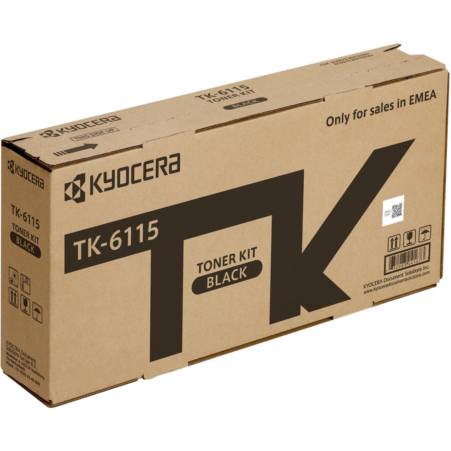 Kyocera TK-6115 Original Laser Toner Cartridge - Black Pack