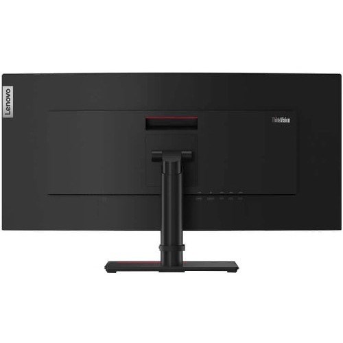 Lenovo ThinkVision T34w-20 34" Class WQHD Curved Screen LCD Monitor - 21:9 - Raven Black