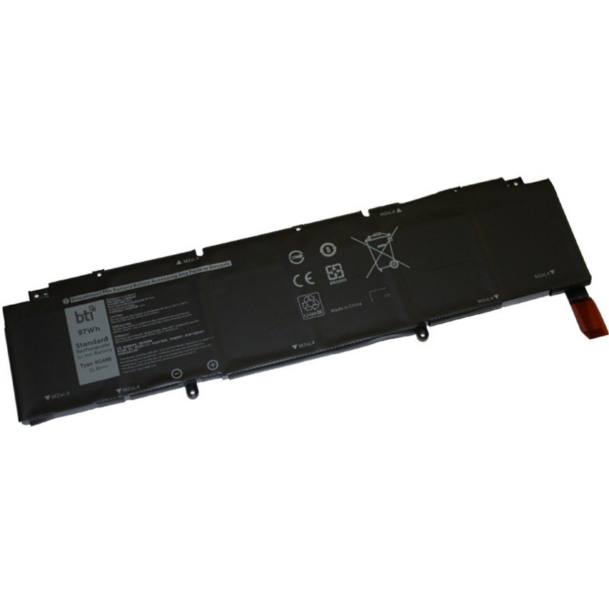 BTI XG4K6-BTI 11.4V 97WHR LI-ION BATTERY 01RR3, F8CPG, 0F8CPG, XG4K6, 3ICP7/54/65-2, CN-0F8CPG PRECISION 5750, PRECISION 5760, XPS 17 9700, XPS 9700, XPS 9710