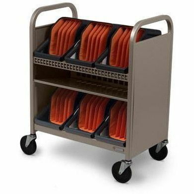 Bretford CUBE Transport Cart with Caddies - TVCT30CAD