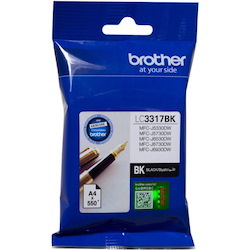 Brother LC3317BK Original Standard Yield Inkjet Ink Cartridge - Black Pack