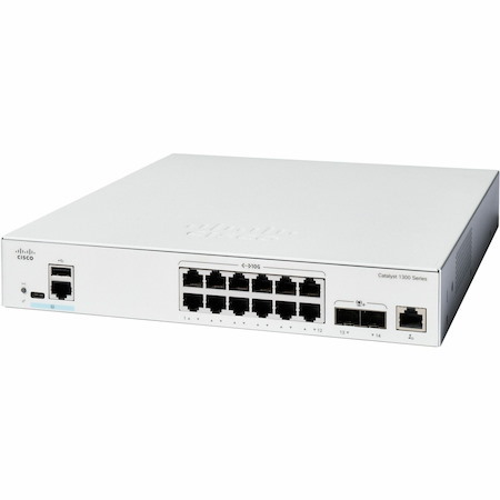 Cisco Catalyst 1300 1300-12XT-2X 12 Ports Manageable Layer 3 Switch - 10 Gigabit Ethernet - 10GBase-X, 10GBase-T