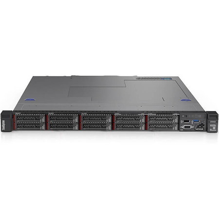 Lenovo ThinkSystem SR250 7Y51A04RNA 1U Rack Server - 1 x Intel Xeon E-2236 3.40 GHz - 8 GB RAM - Serial ATA/600 Controller